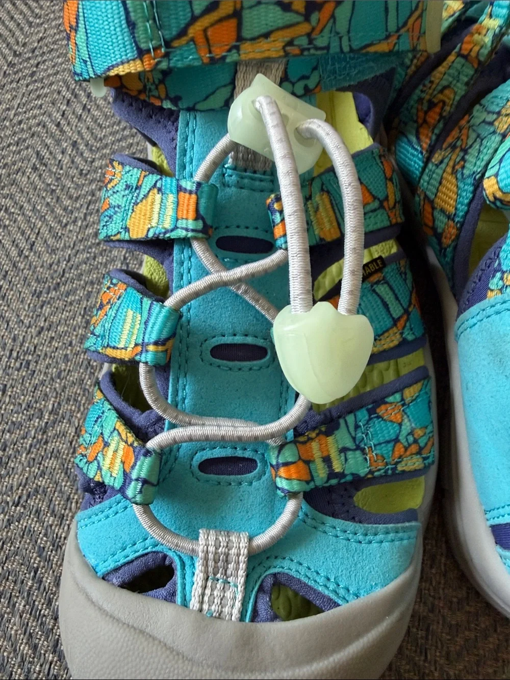 Keen Kids Newport H2 Sandals - Pebble Glow Size: 4